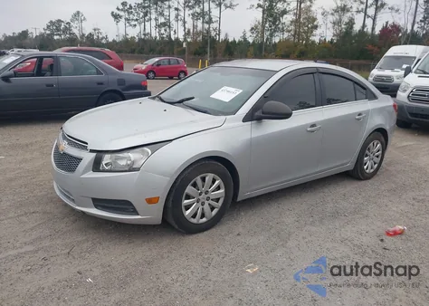 2011 Chevrolet Cruze Ls из США, поврежденный, VIN 1G1PC5SH7B7257052